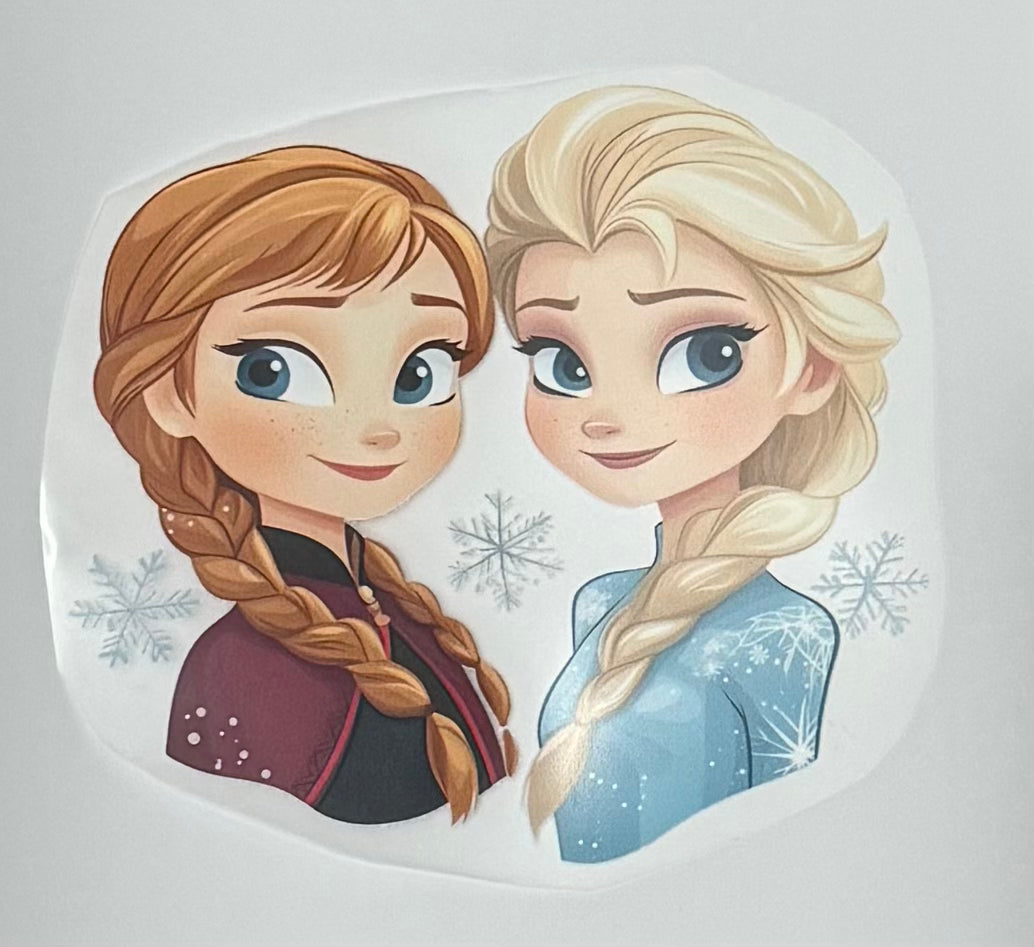 Snow Princess Sisters Inspired Design – Design Only