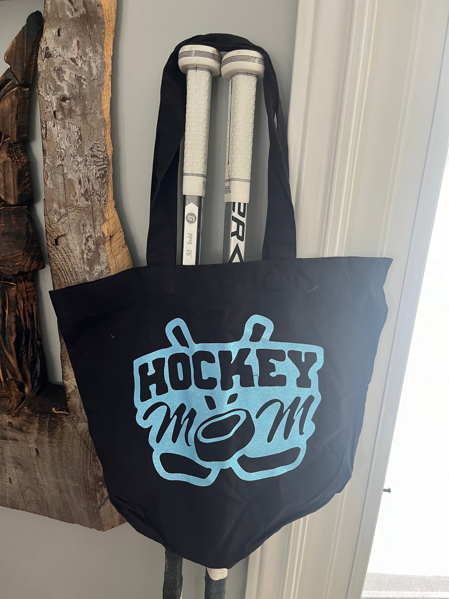 Hockey mom Tote Bag