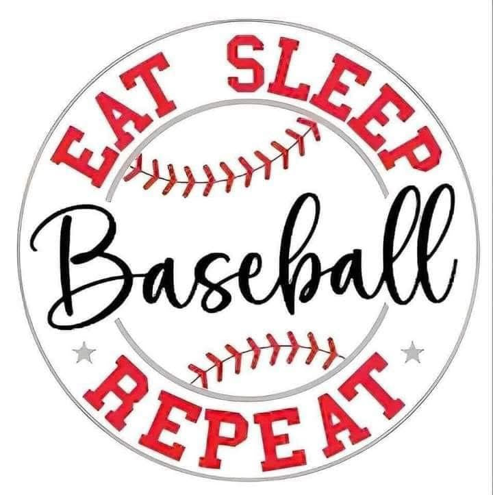 Eat Sleep Baseball Repeat – Design Only