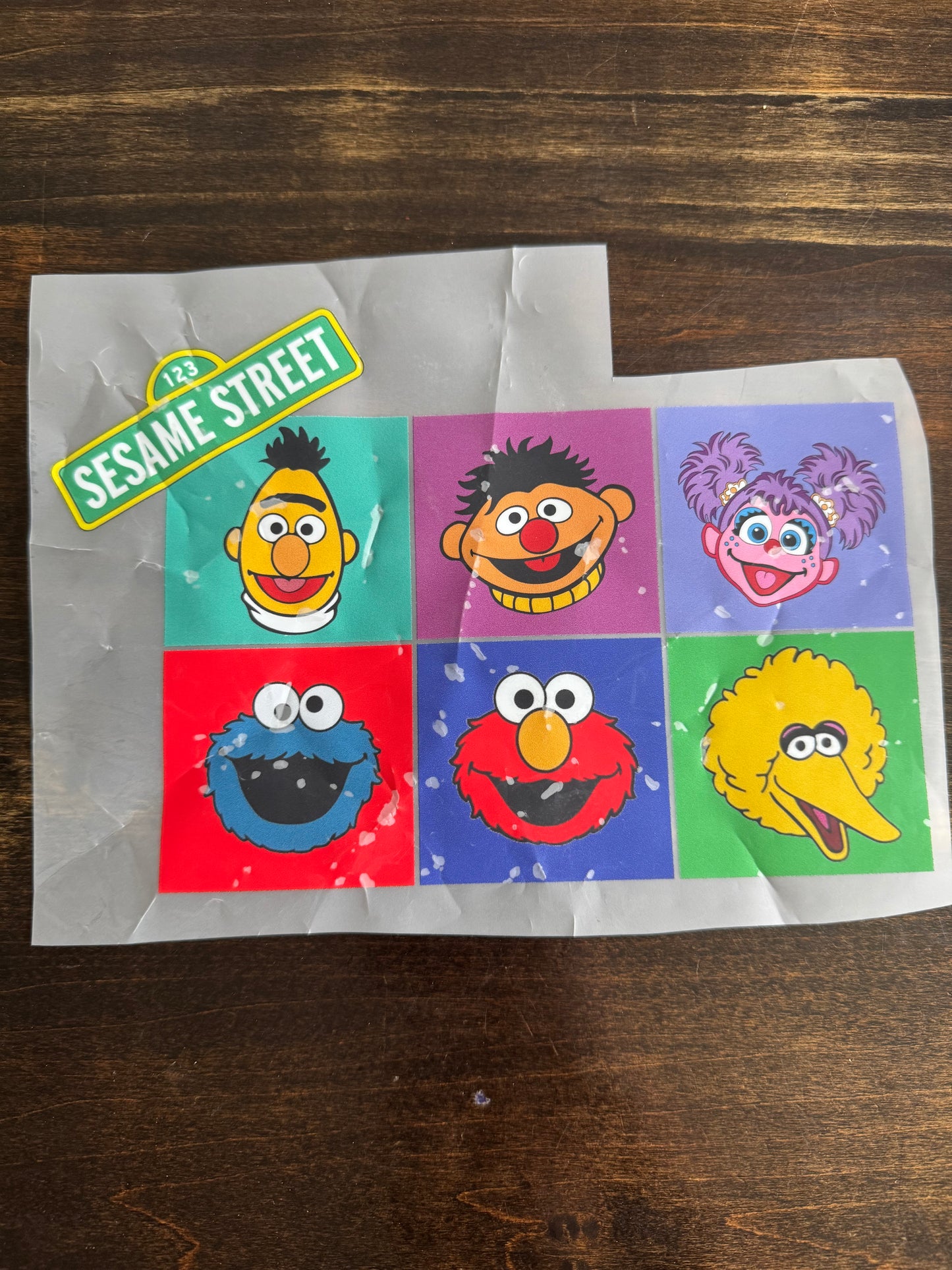 Sesame Street Inspired Character Set – Design Only