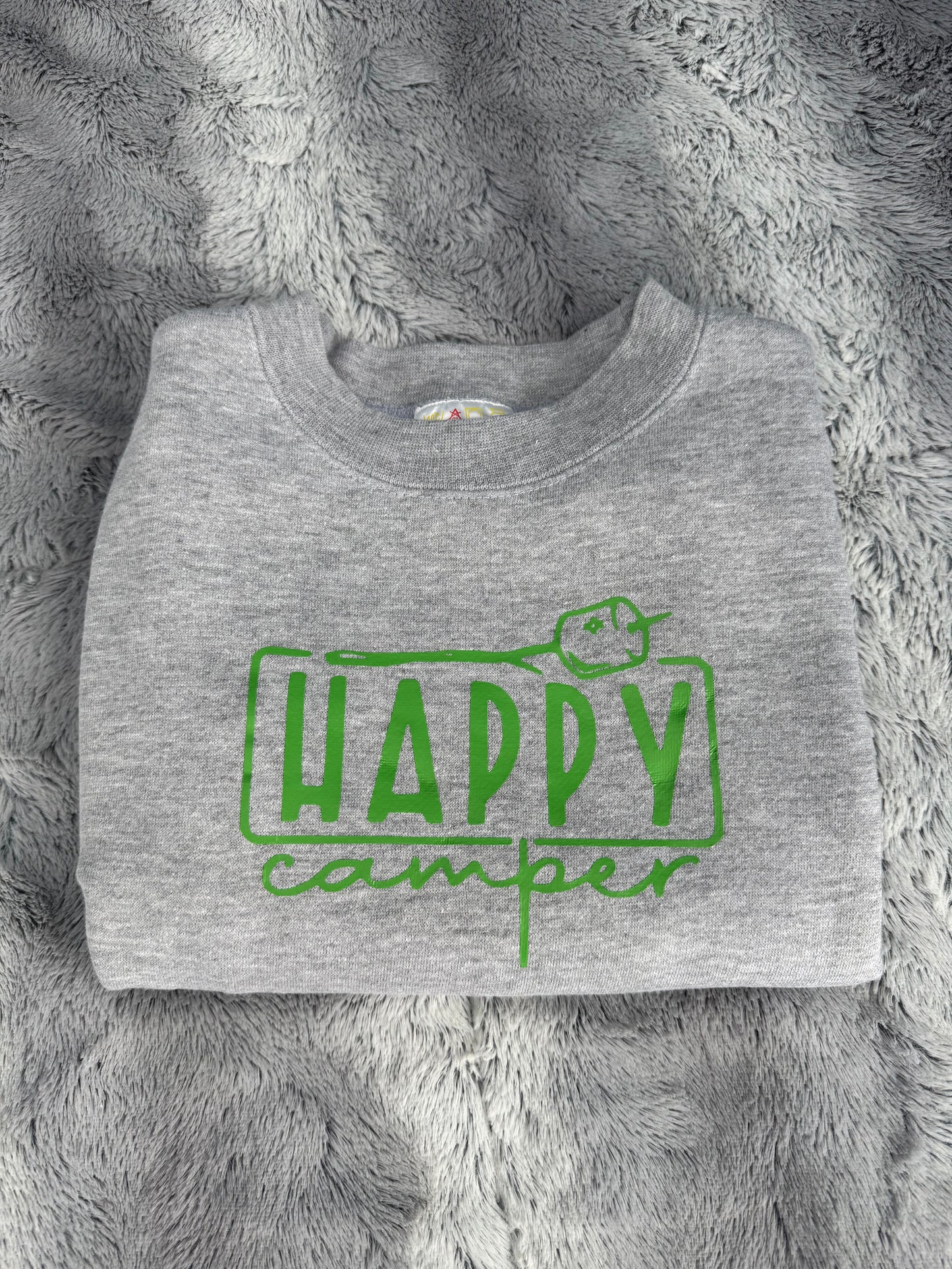Happy Camper Sweater 🏕️✨