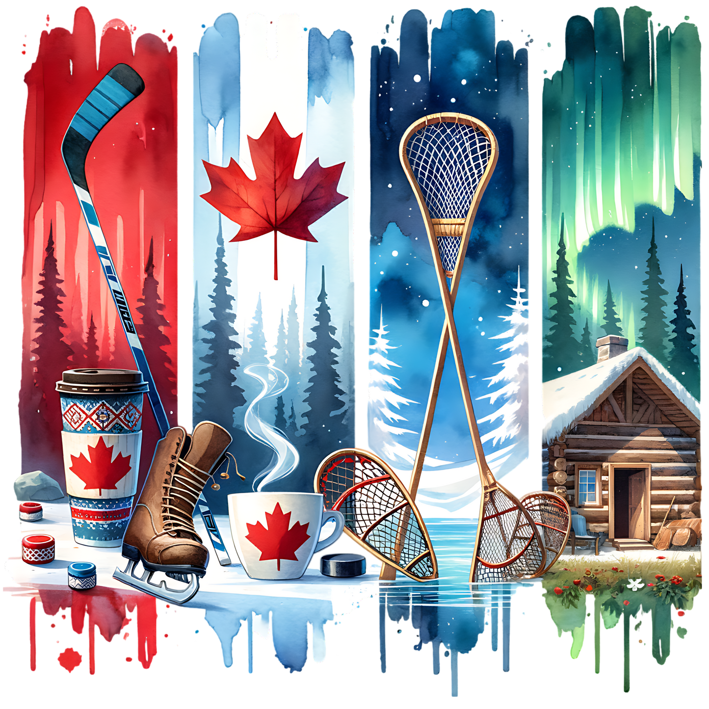 Canadian Winter Life Design πβοΈπ