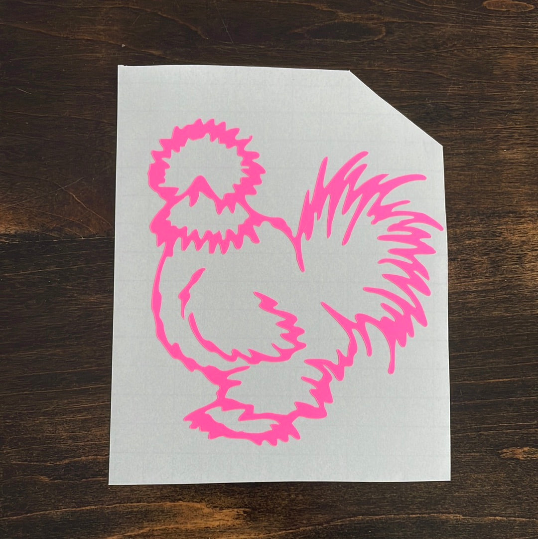Silkie silhouette