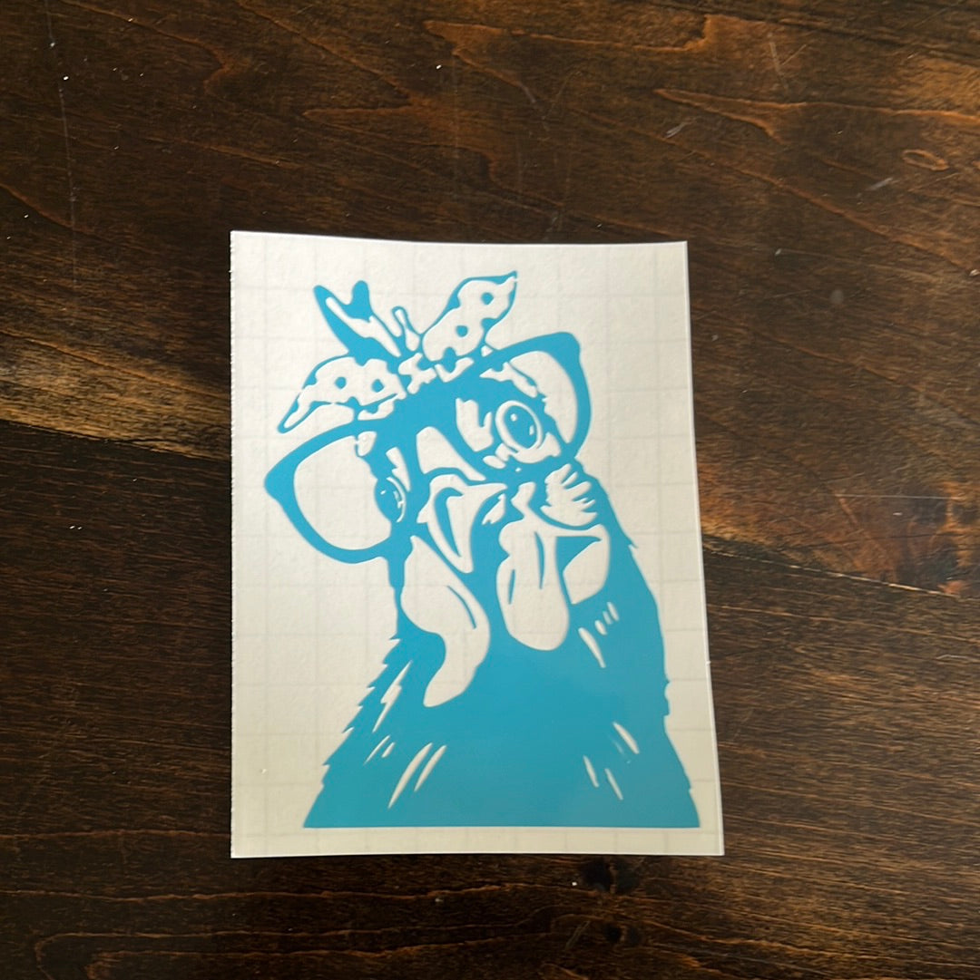Chicken With Glasses