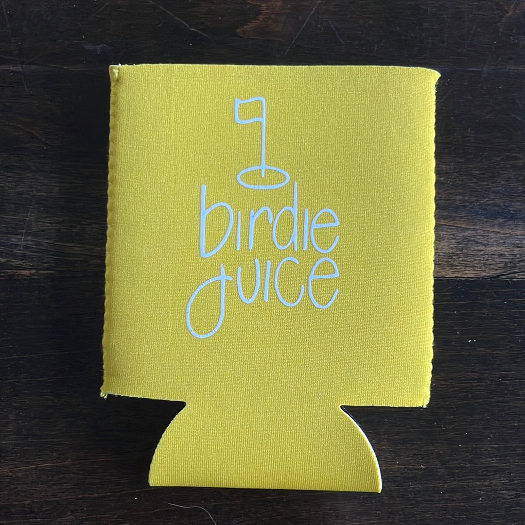 Birdie juice Can Koozie