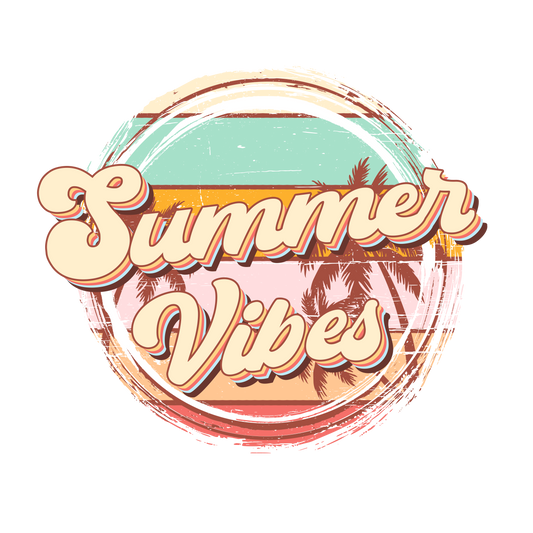Summer Vibes Retro Design 🌴☀️