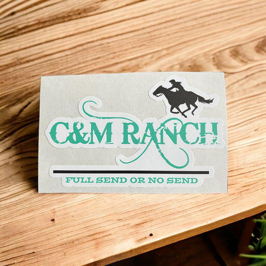 C&M Ranch Car Decal