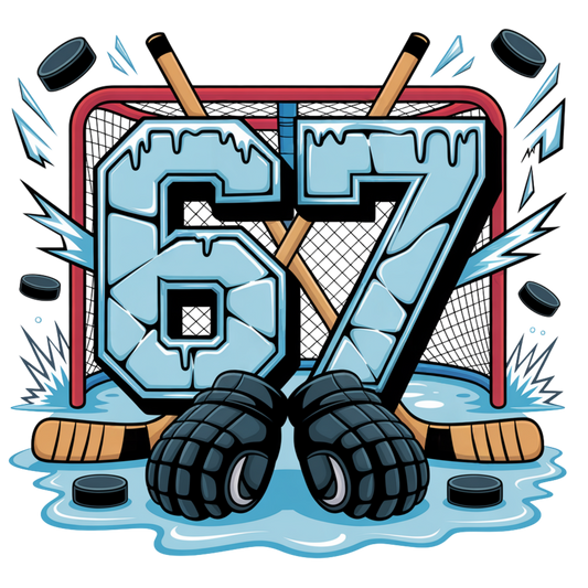 67 Hockey Graphic – Design Only