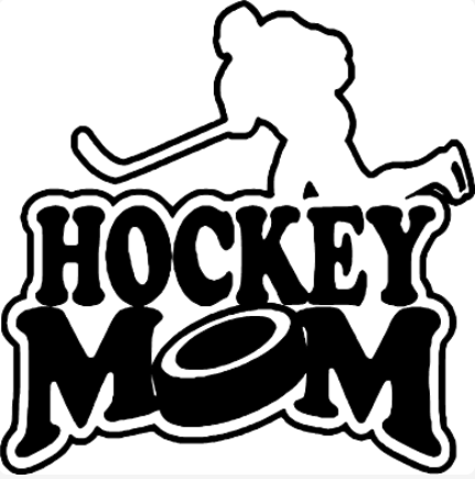 Hockey Mom Car Decal