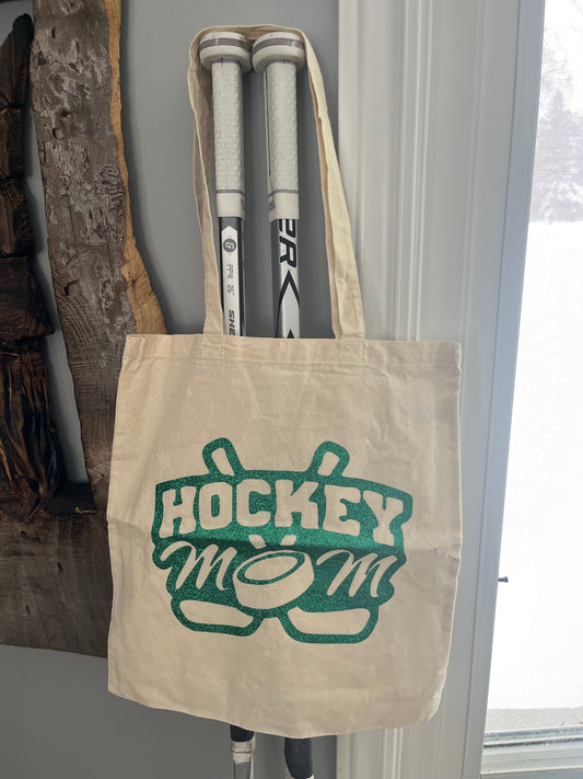 Hockey mom Tote Bag