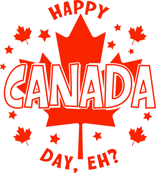 Happy Canada Day, Eh? – Design Only