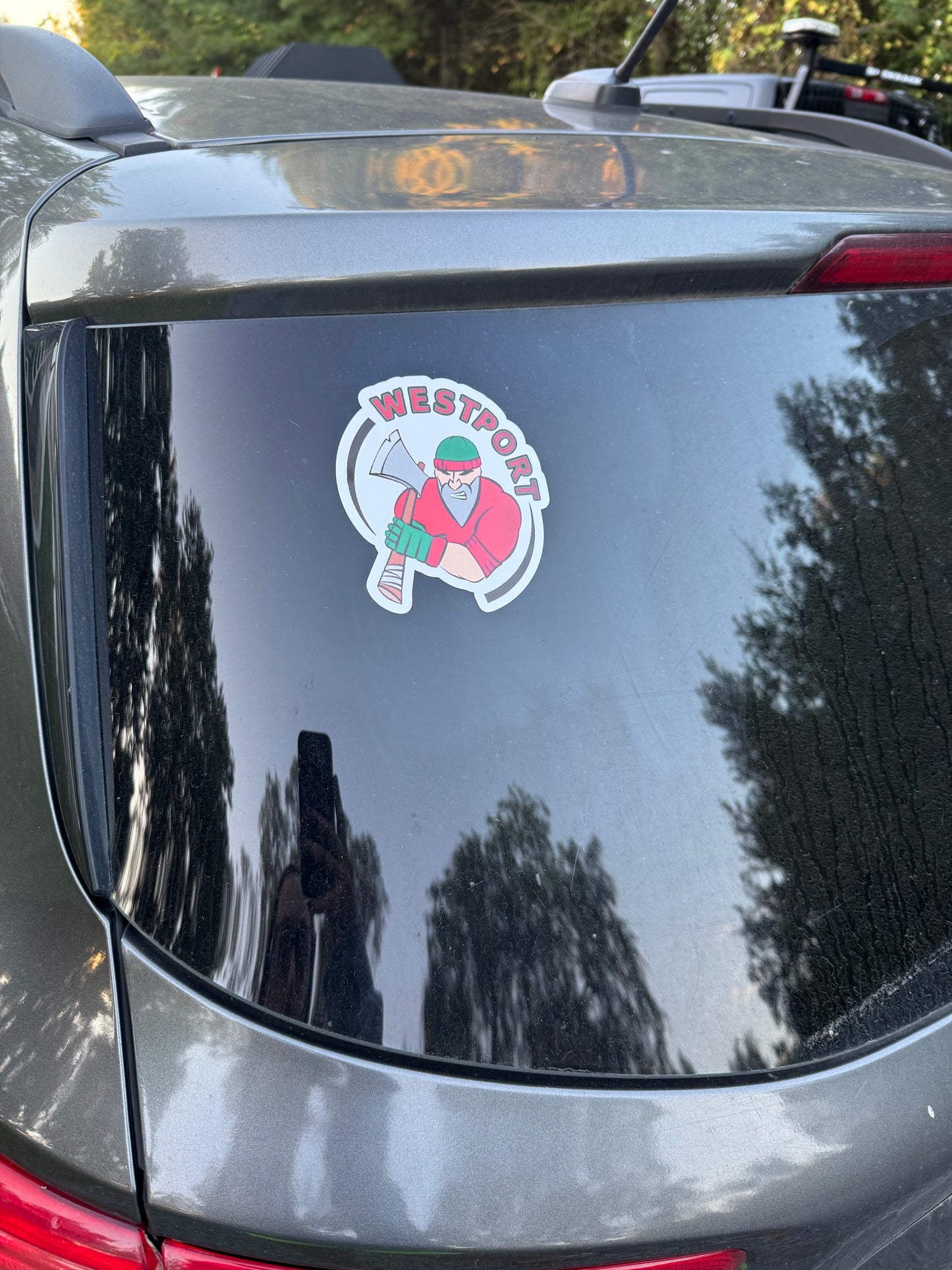 Westport Lumberjacks Car Decal