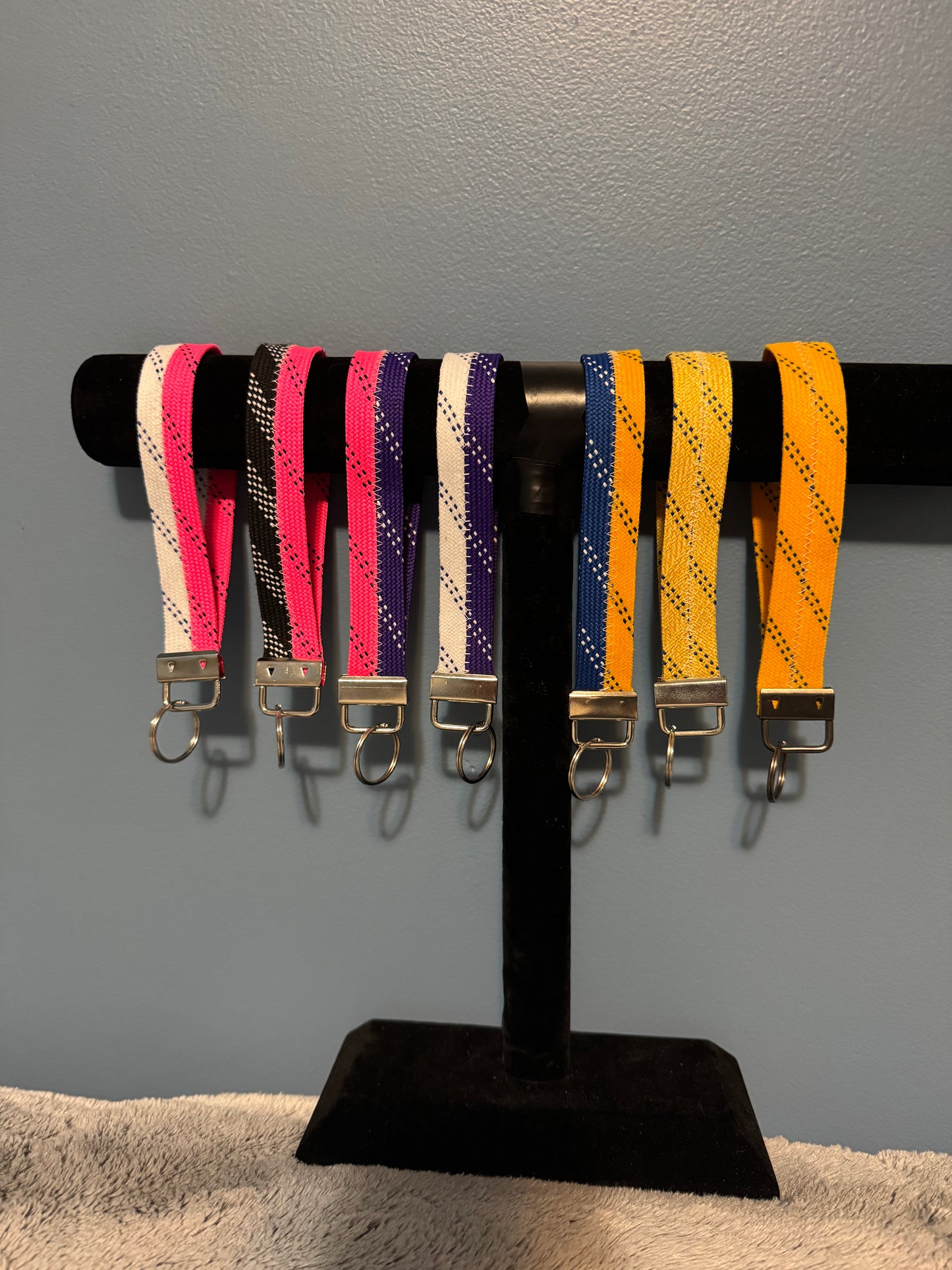 Hockey Lace Wristlet