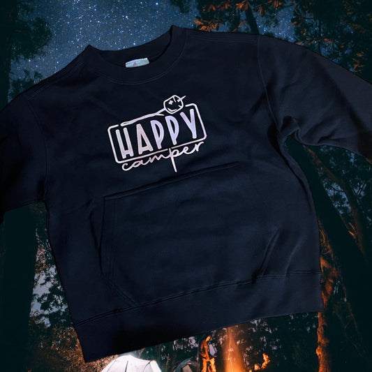 Happy Camper Crew Neck Sweater