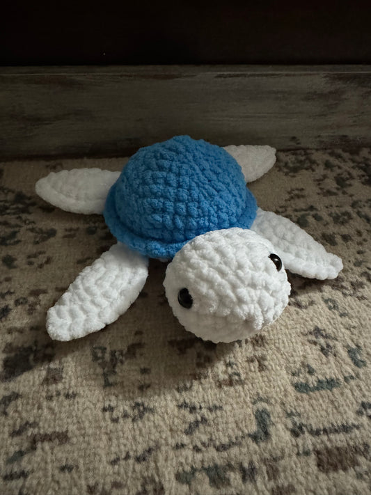Crochet Plush Turtle – Handmade Stuffed Animal