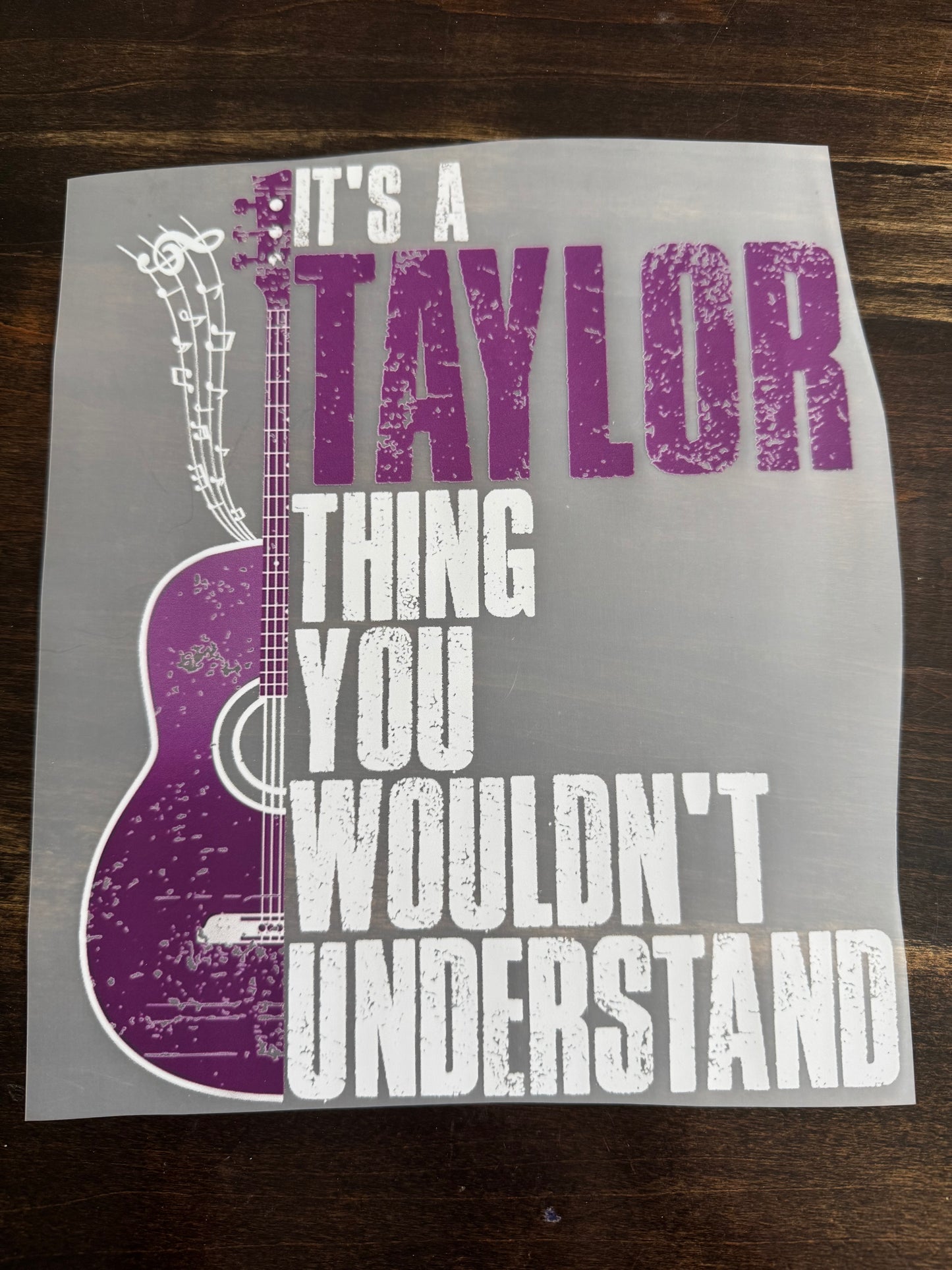 It’s a Taylor Thing – Guitar Design – Design Only