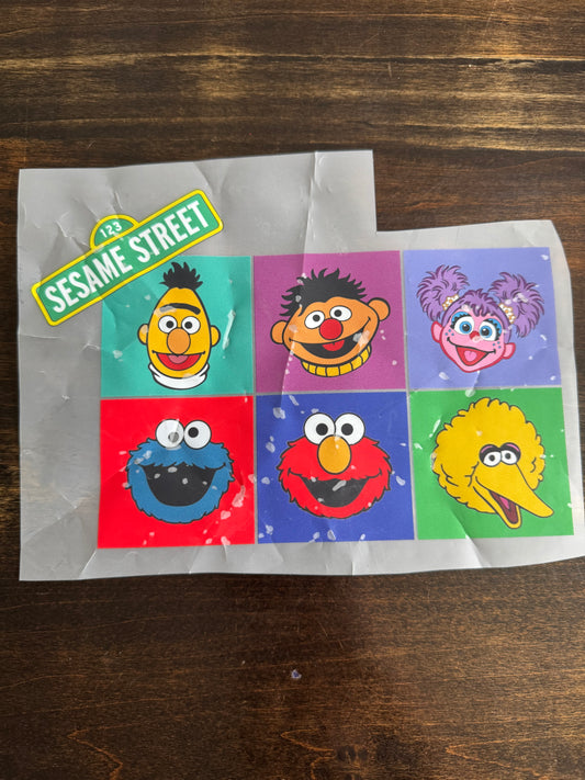 Sesame Street Inspired Character Set – Design Only