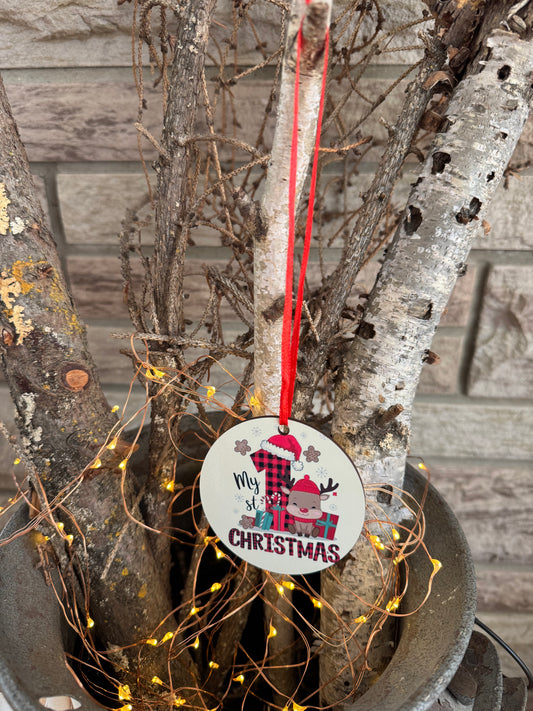 My 1st Christmas Ornament 🎄❤️
