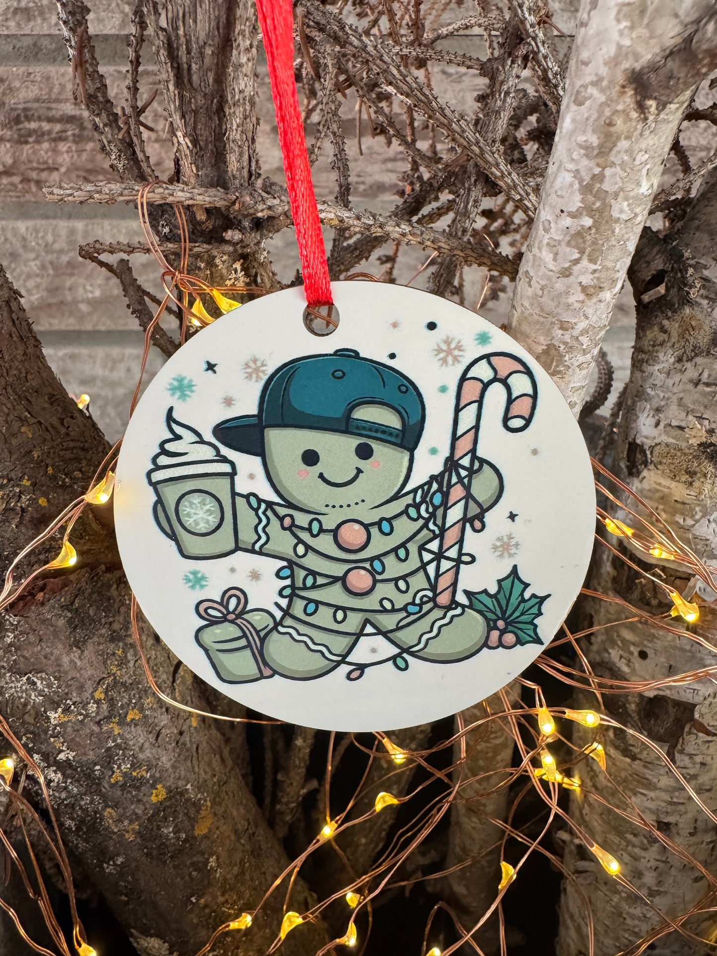 Festive Gingerbread Christmas Ornament 🎄🍪