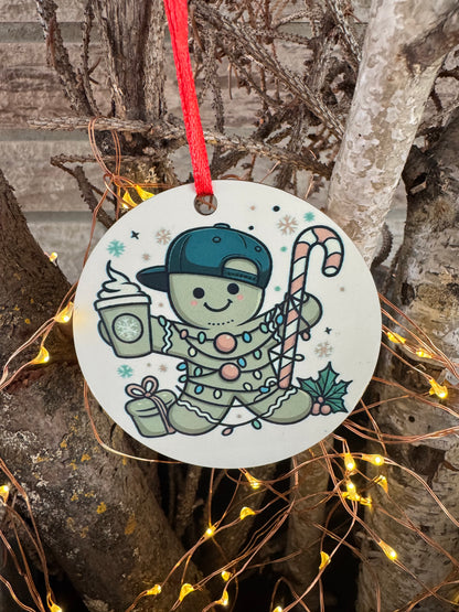 Festive Gingerbread Christmas Ornament 🎄🍪