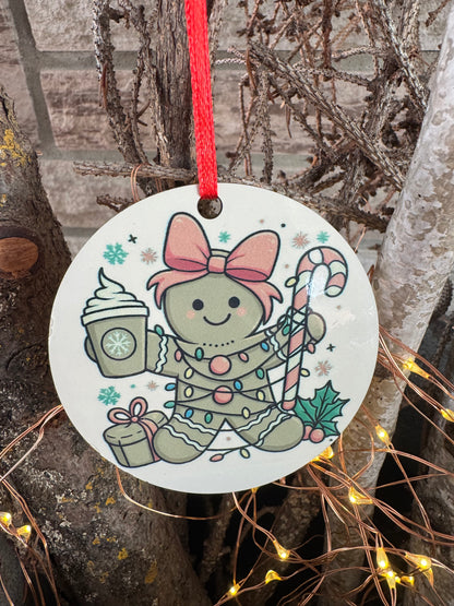 Festive Gingerbread Christmas Ornament 🎄🍪