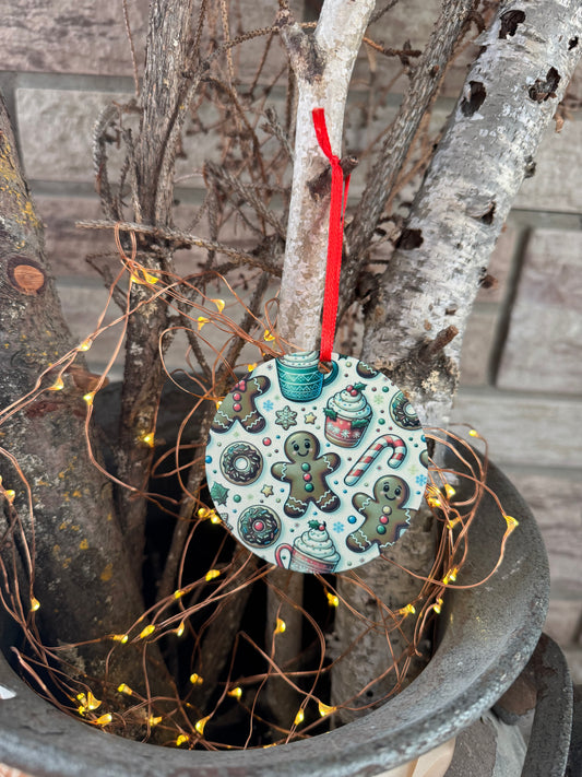 Gingerbread Treats Christmas Ornament 🍪🎄