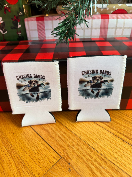 Chasing Bands Can Koozie 🦆🍻