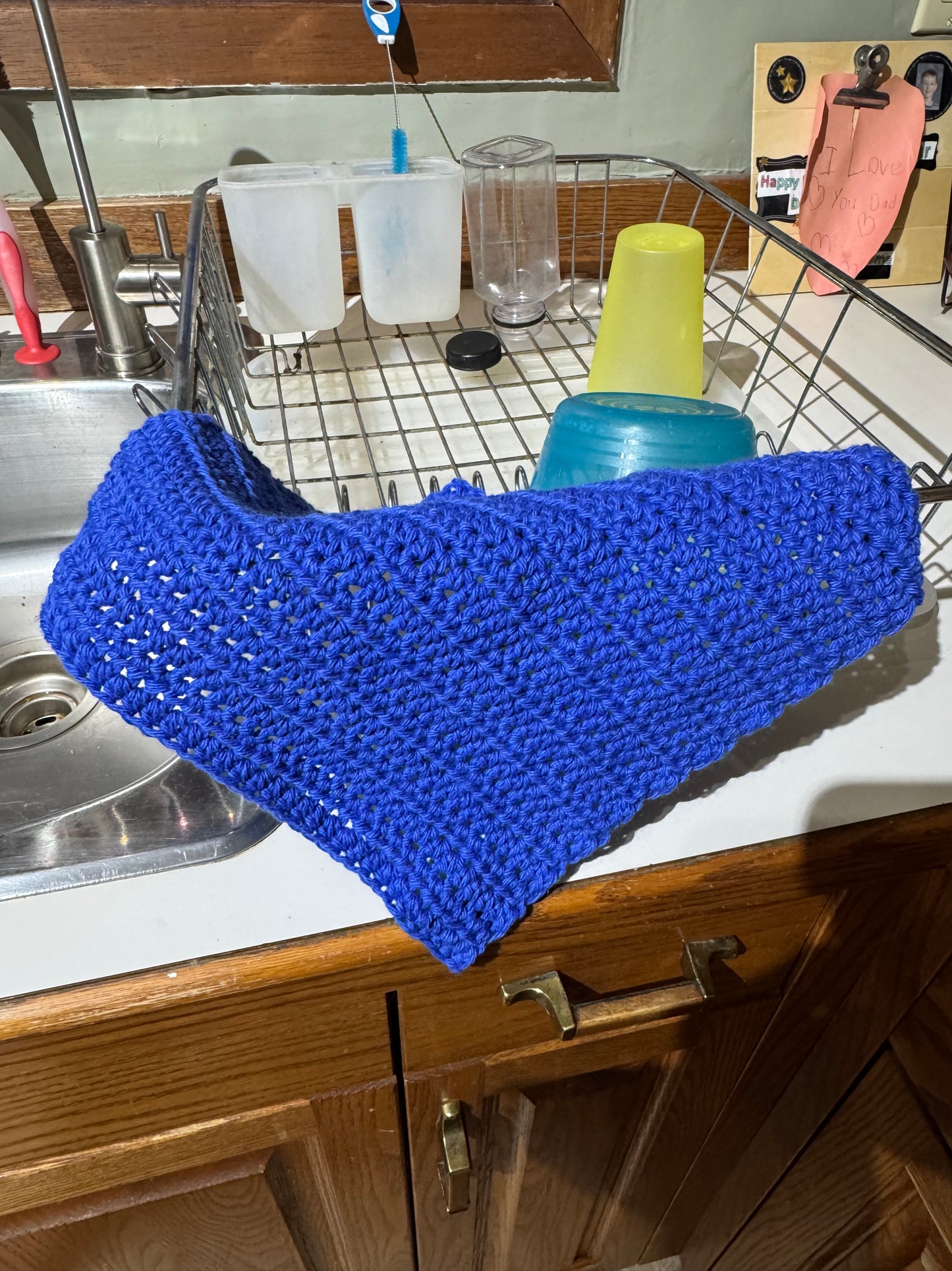 Handmade Crochet Dishcloth