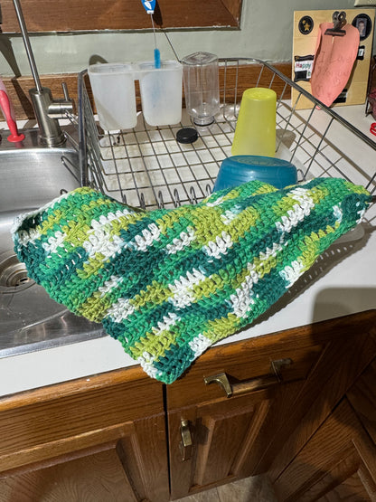 Handmade Crochet Dishcloth