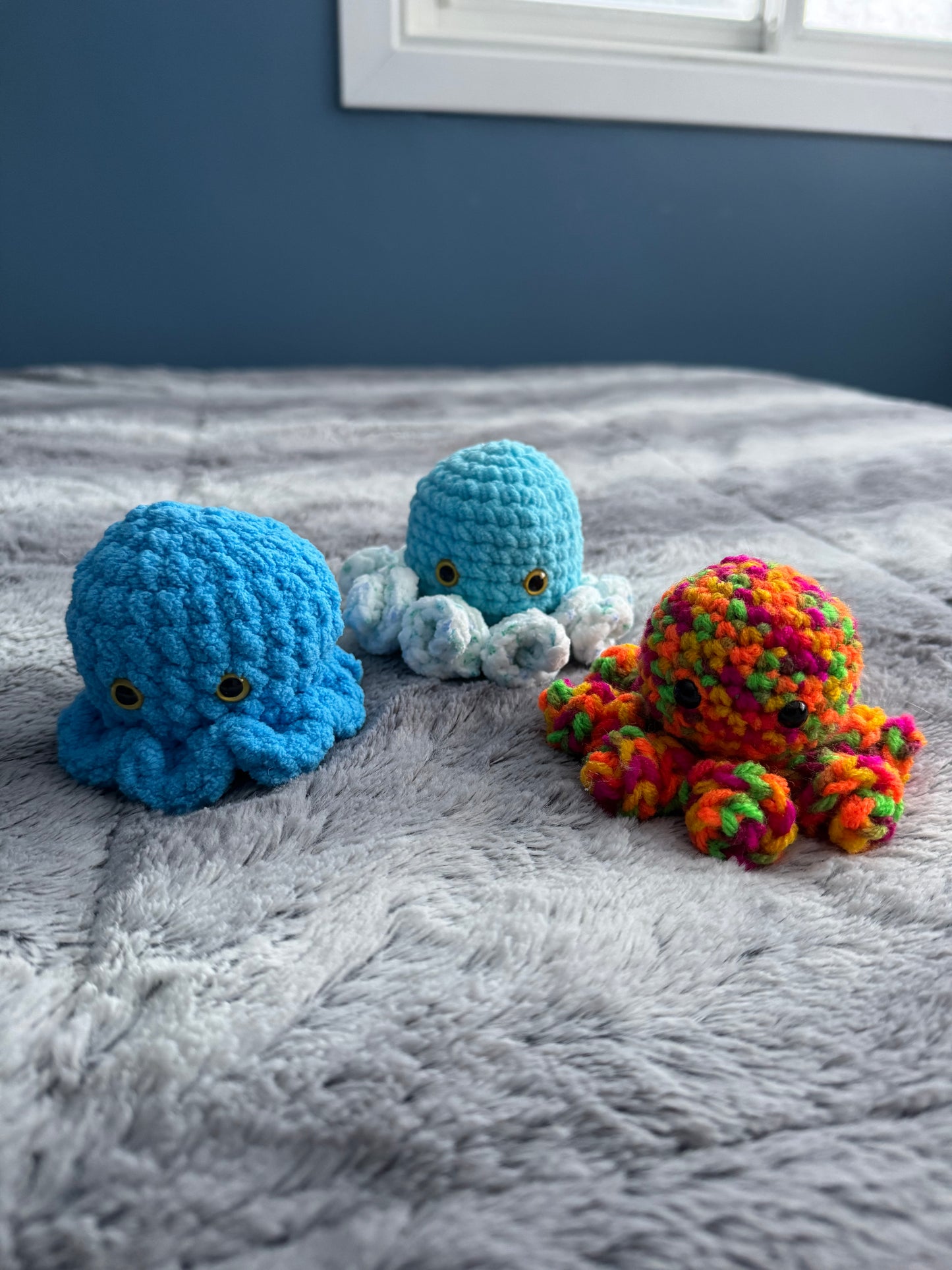 Mini Crochet Octopus – Handmade Plush