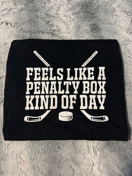 Youth Hockey T-Shirt – “Feels Like a Penalty Box Kind of Day”
