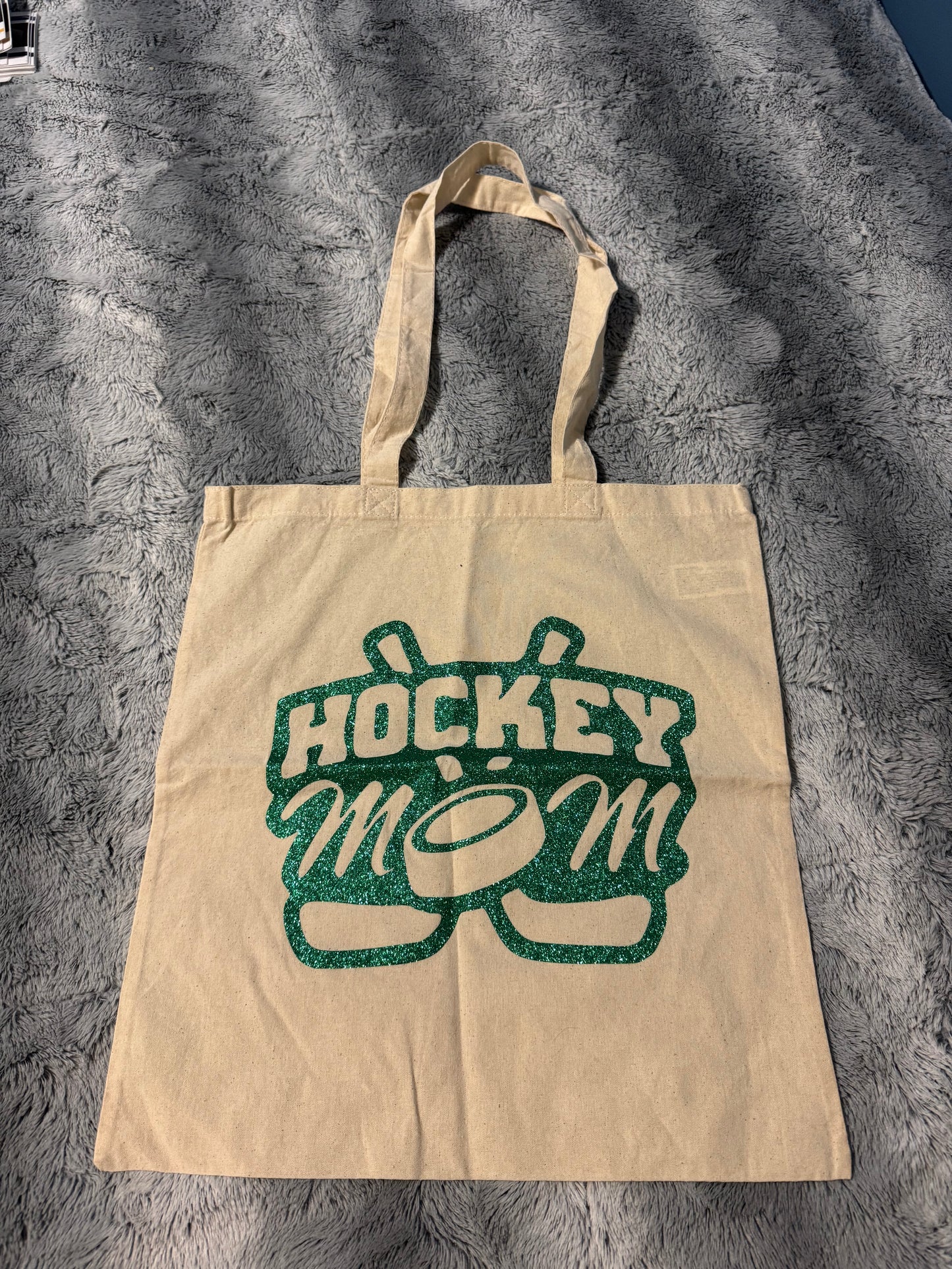 Hockey Theme Tote Bag