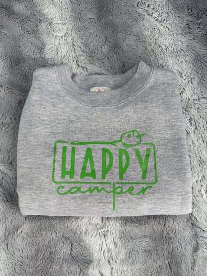 Happy Camper Sweater 🏕️✨