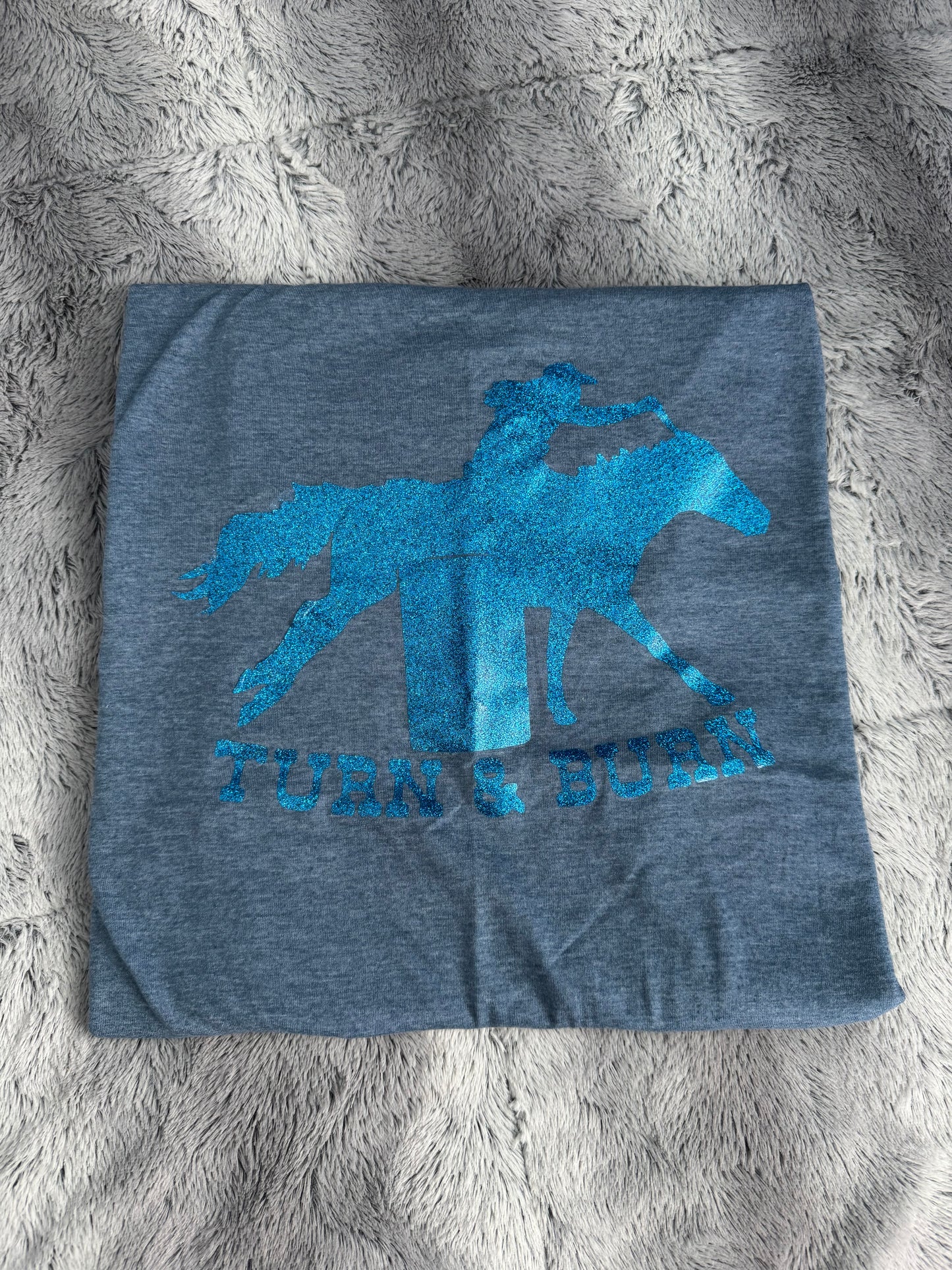 Turn & Burn Barrel Racing T-Shirt