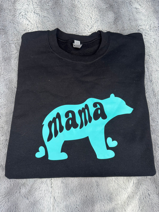 Mama Bear Crewneck Sweater 🐻💙