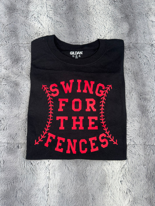 Youth “Swinging for the Fences” T-Shirt ⚾🔥