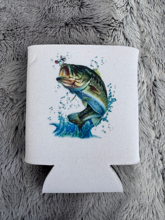 Largemouth Bass Splash Can Cooler