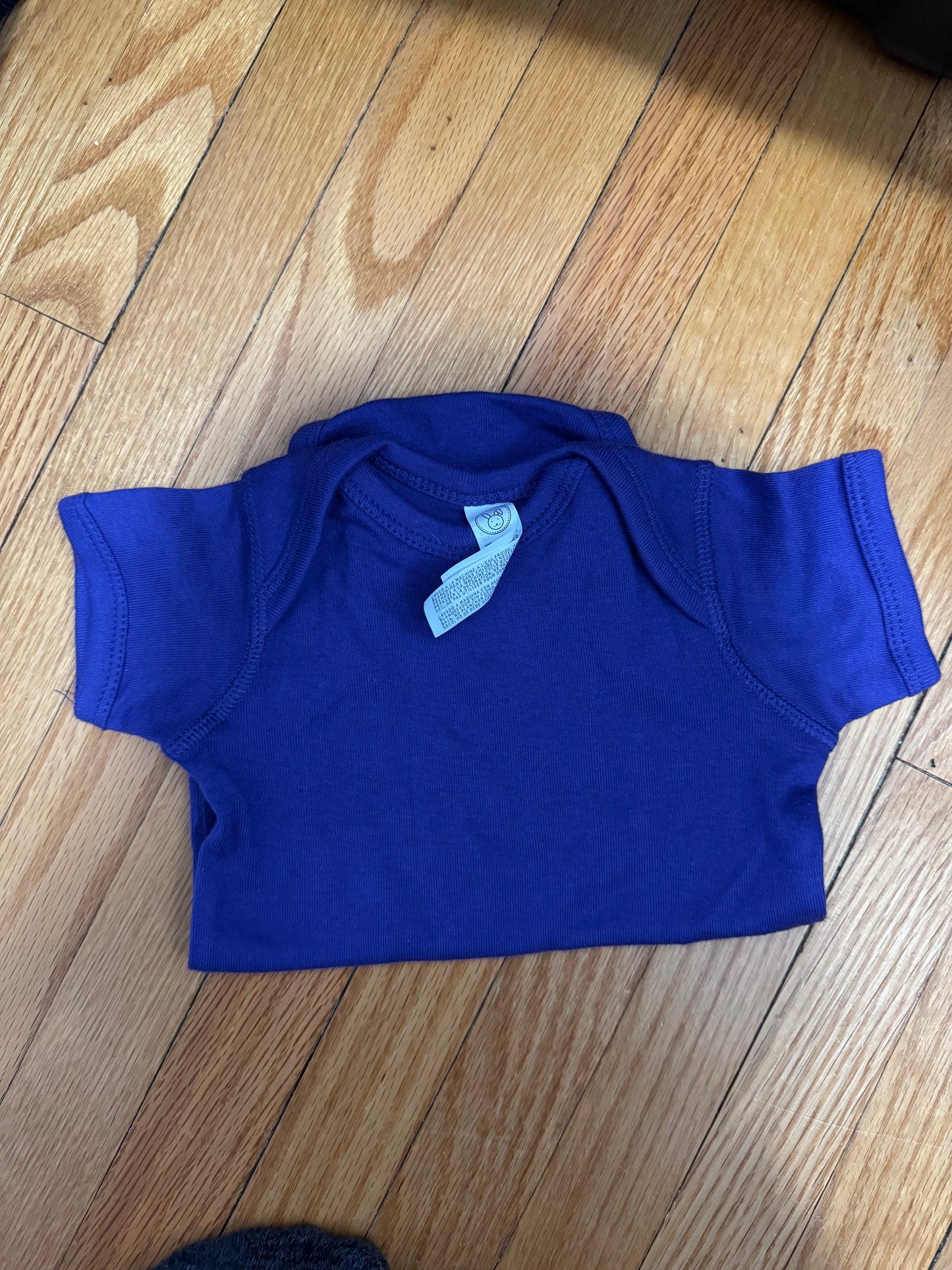 3-6 month Blank Baby Onesie – Custom Ready 👶✨