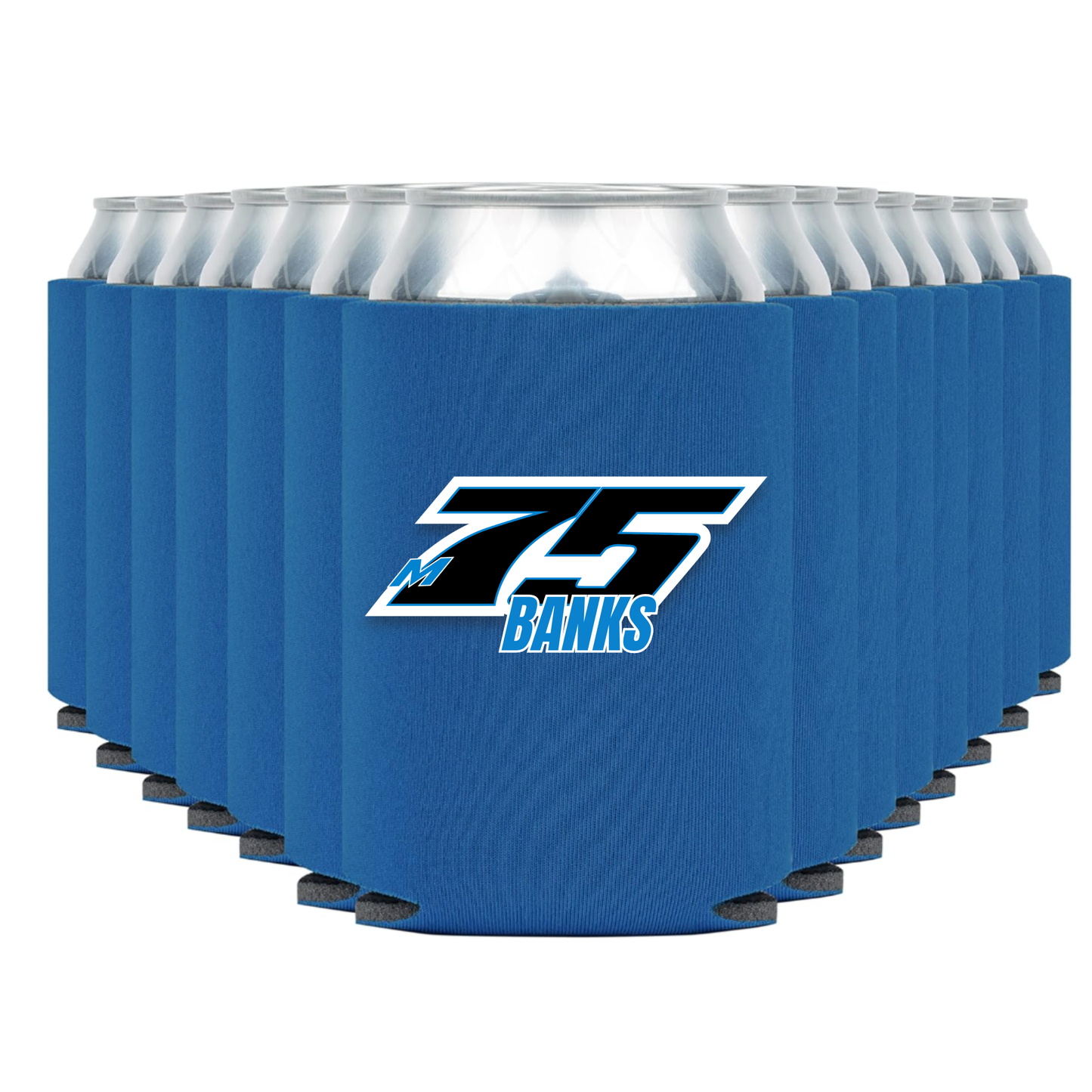 Banks Racing Can Koozies