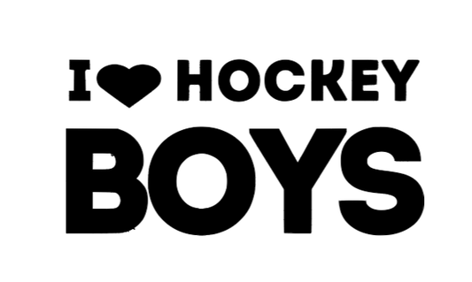 I Love Hockey Boys – Design Only