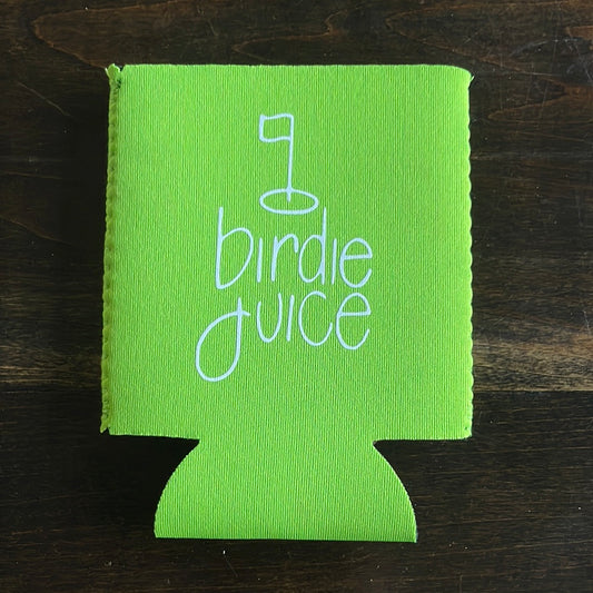 Birdie juice Can Koozie