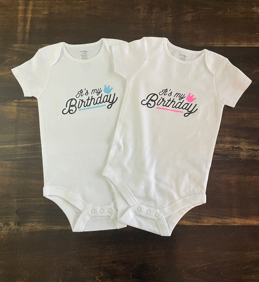 1st Birthday Onesie